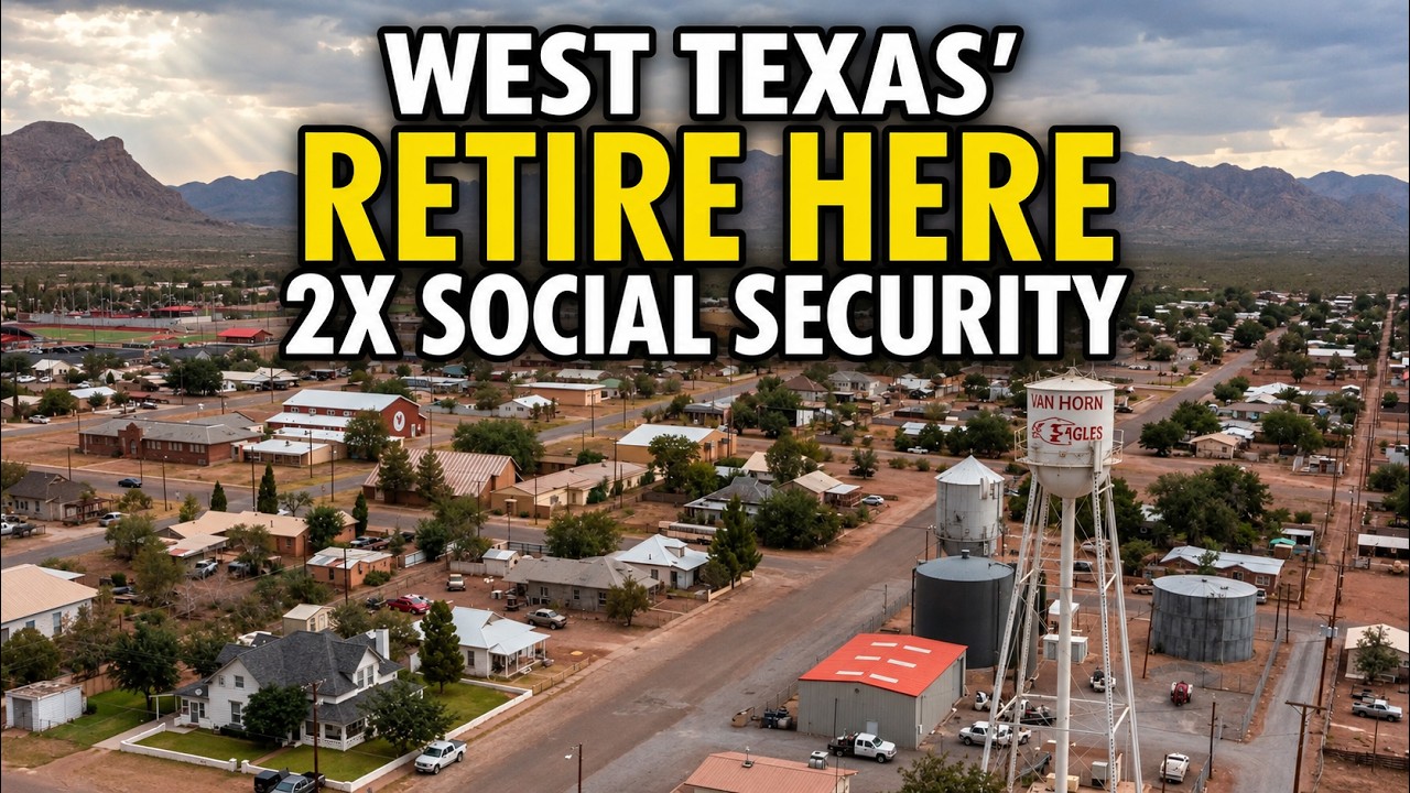 12 West Texas Towns Where Your Social Security Check Goes Twice as Far