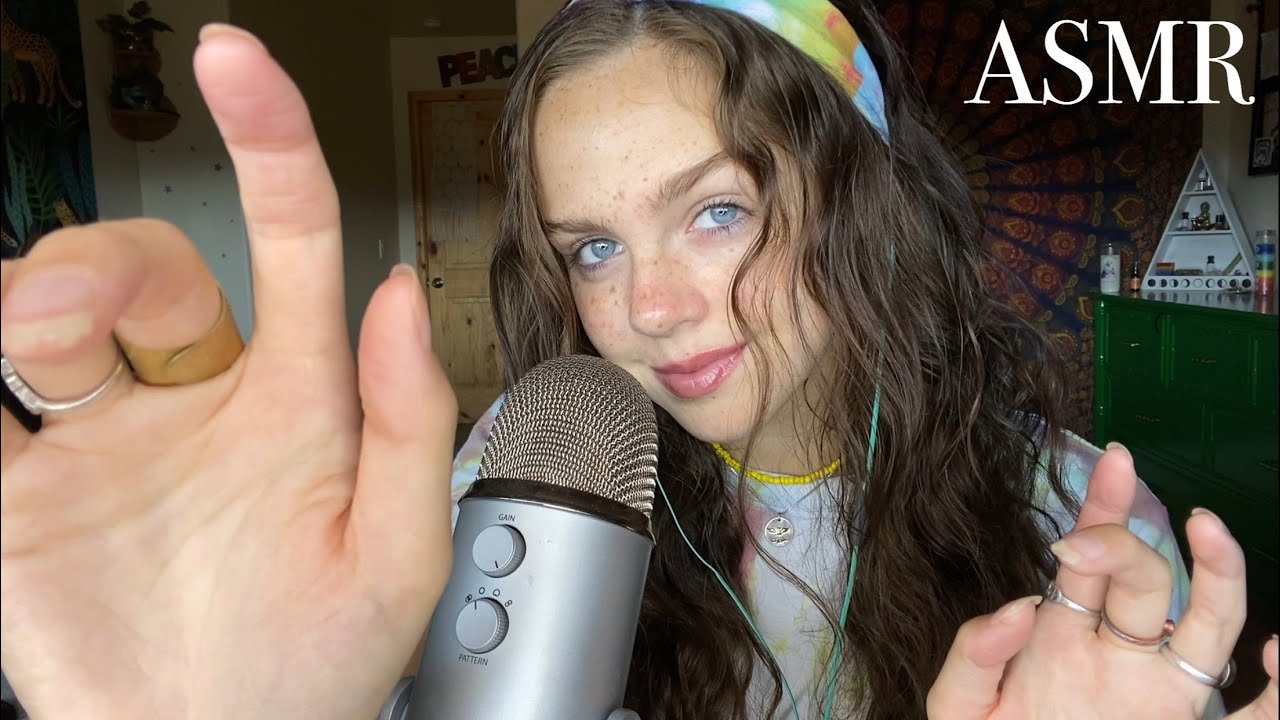 ASMR Mouth Sounds & Hand Movements