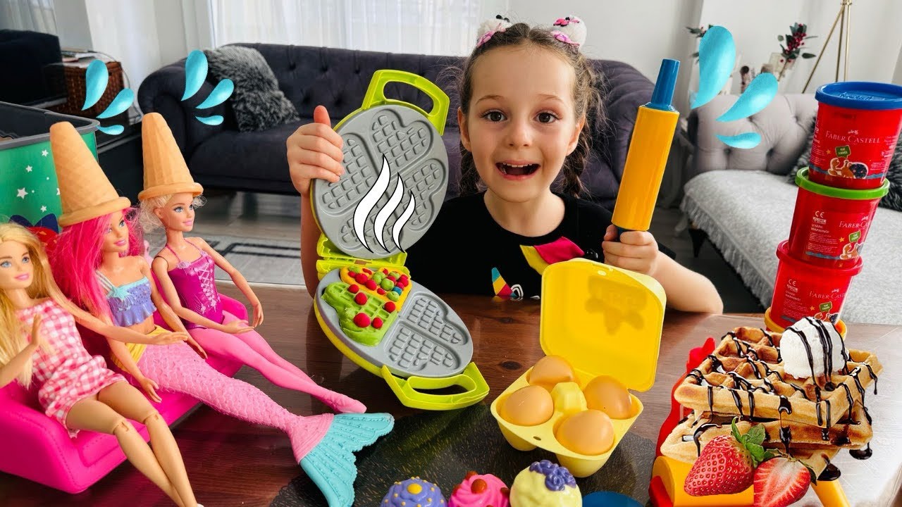 Kız Oyunları!Ada ile Mutfak Evcilik Videosu!Barbie Kız Mutfak Oyunları,Oyuncak Bebek Evcilik Videosu