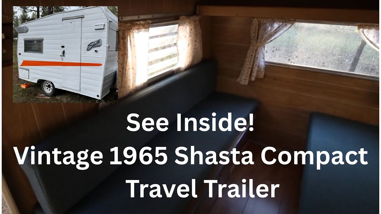 Vintage Travel Trailer: 1965 Shasta Compact Tour