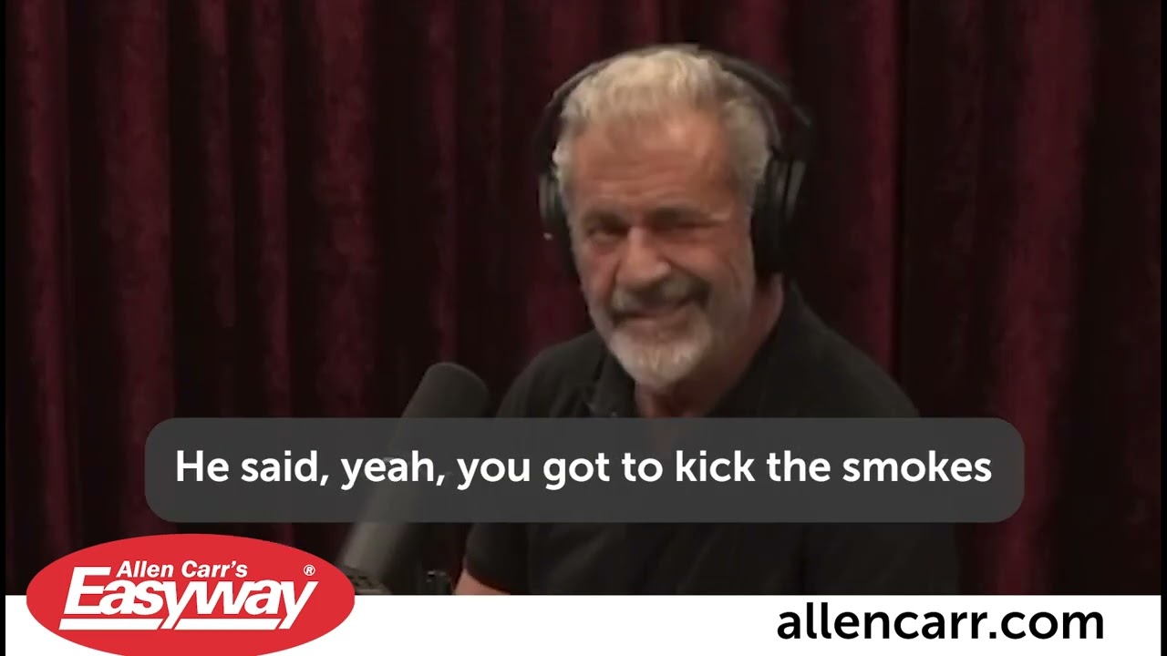 How to Stop Smoking Mel Gibson