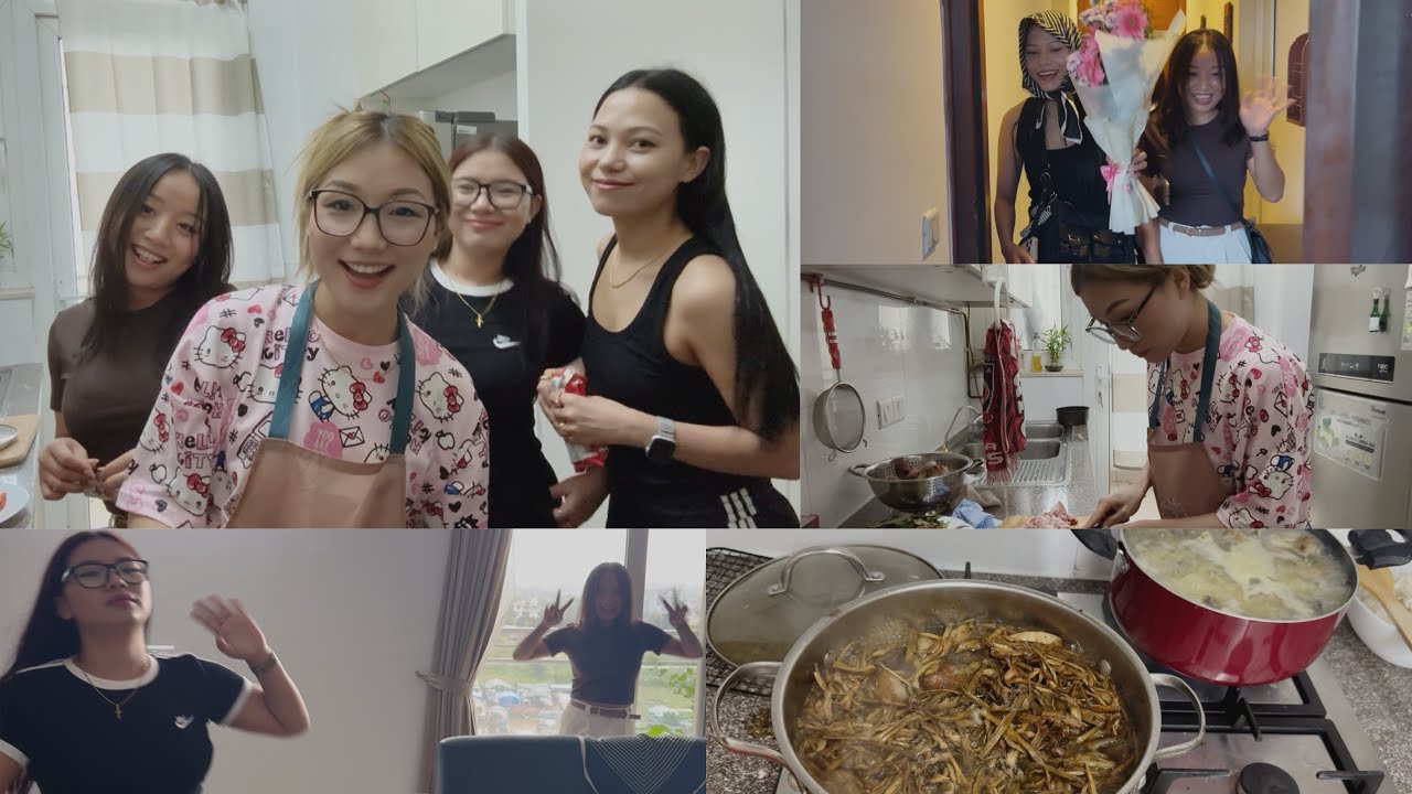 Lunch Date With My Sisters And Friends At Home | Nagaland & Manipur Girls | Puapua Pame 