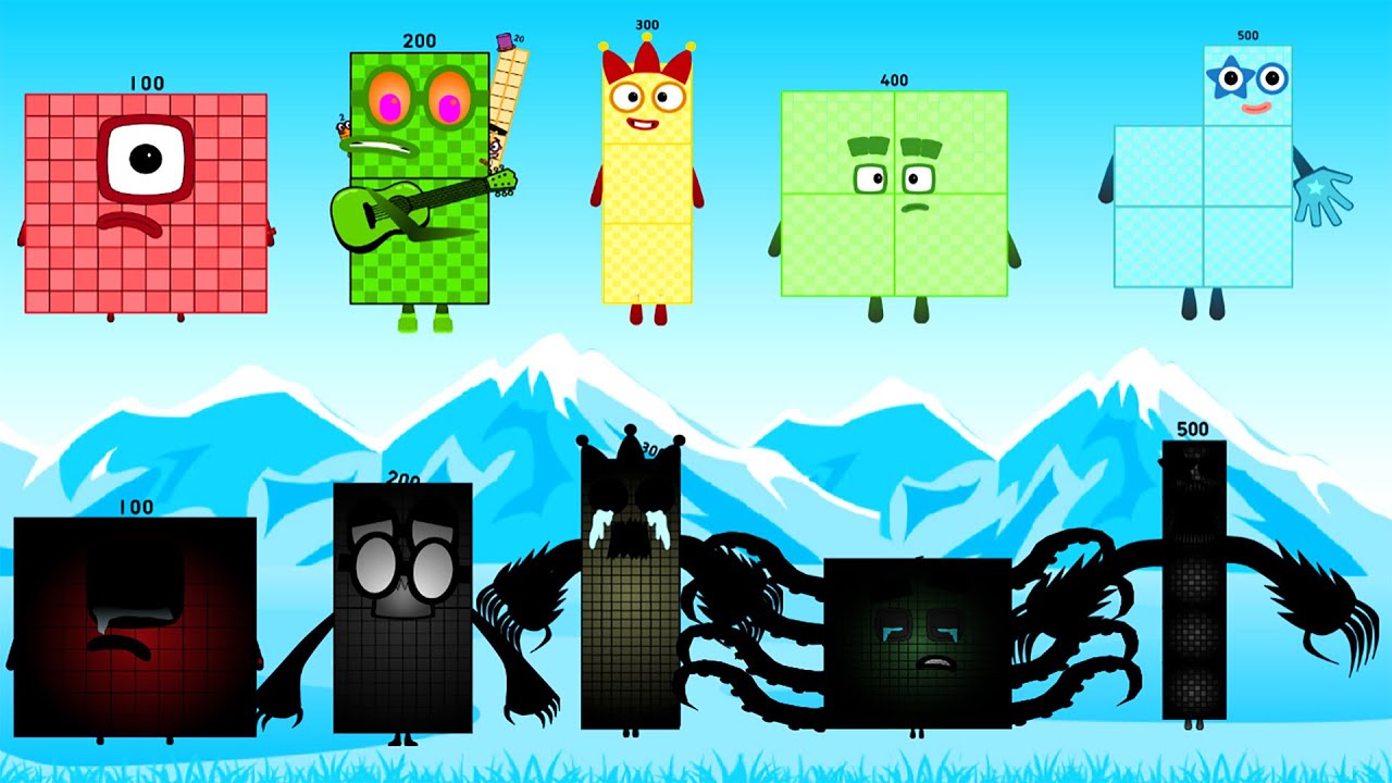 The Ultimate Showdown! Uncannyblocks Band GIGA Different (10 - 1000) But UBD-Tens Part 1
