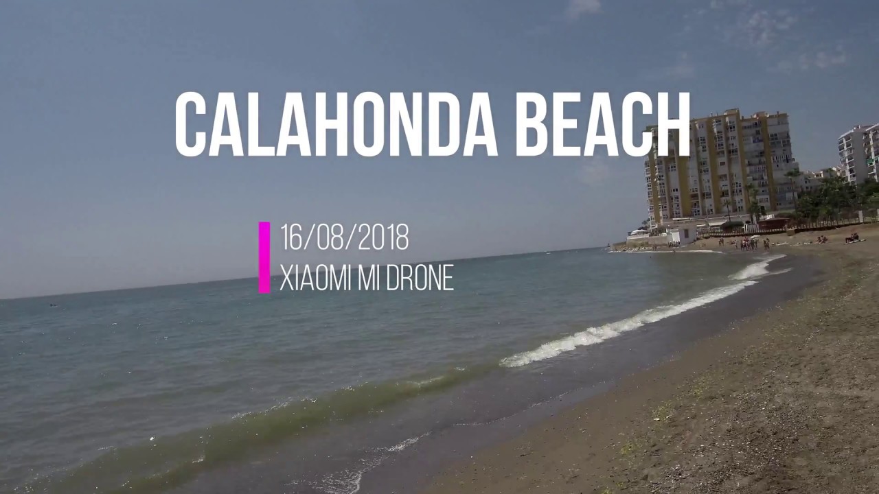 Calahonda Beach Xiaomi Mi Drone Flight