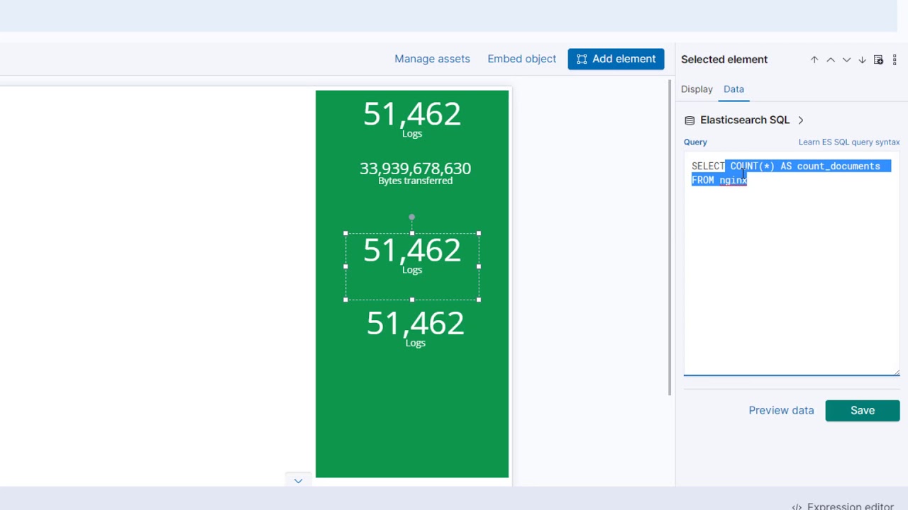 Учебное пособие по холсту Kibana