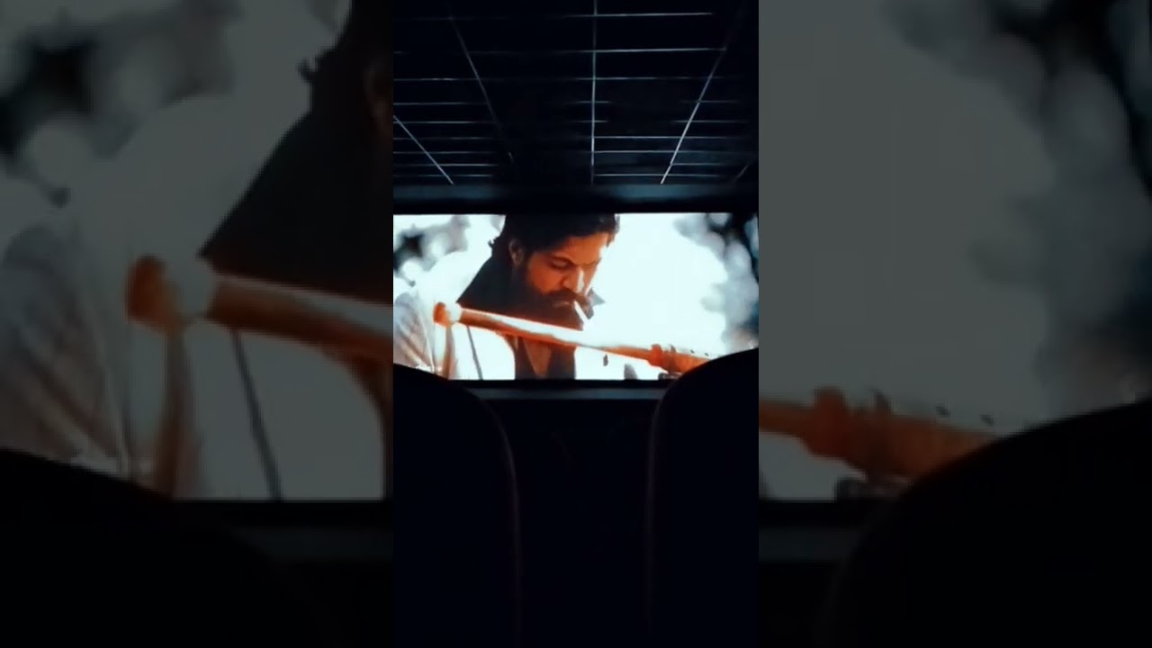 KGF CHAPTER 2 THEATRE REACTION 🔥 #kgfchapter2 #reaction #shorts