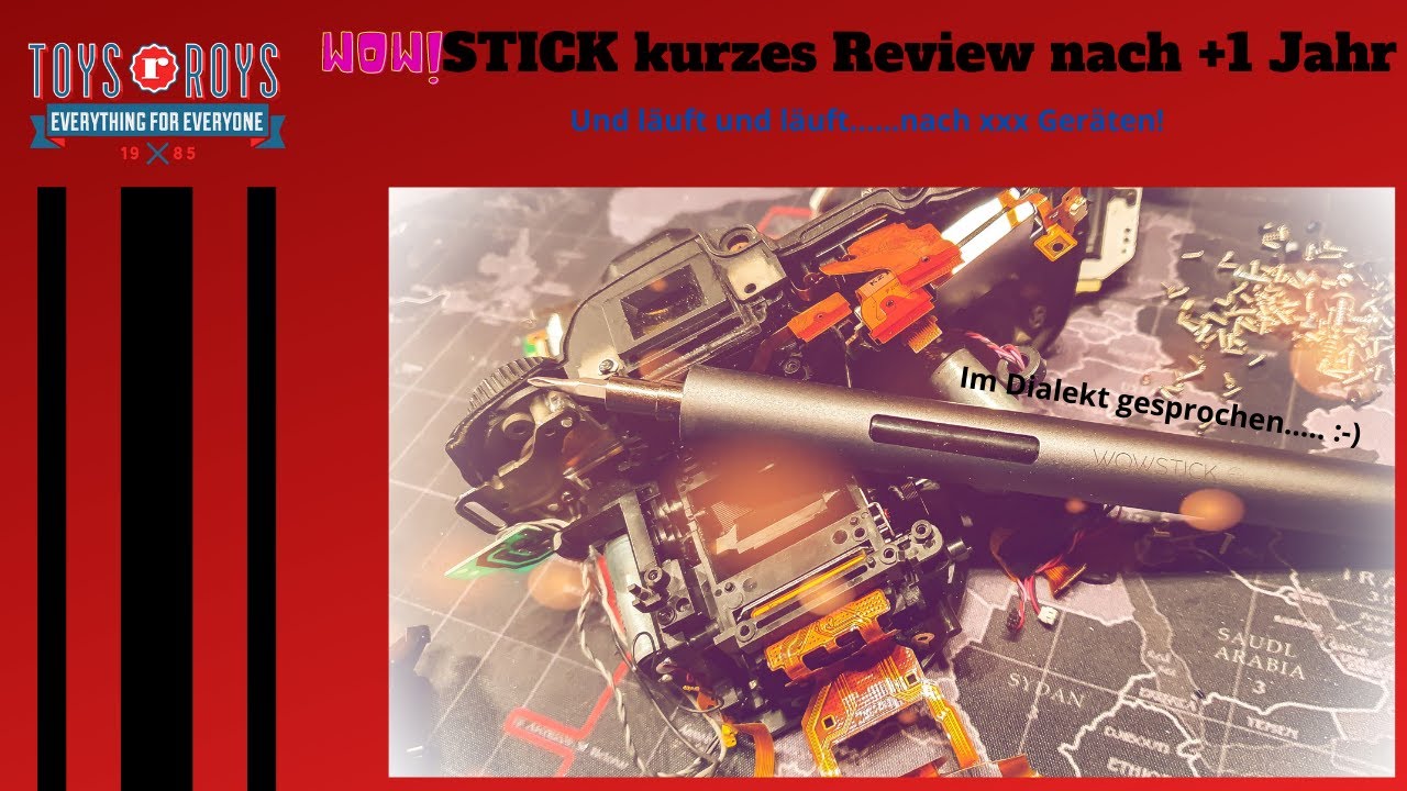 Xiaomi Mi Wowstick Review nach 1 Jahr und länger ... im Dialekt