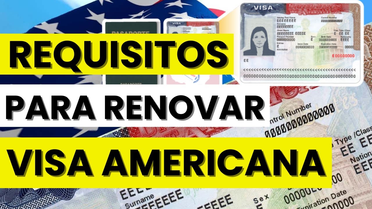 📝 Requisitos para renovar Visa Americana vencida (2026)