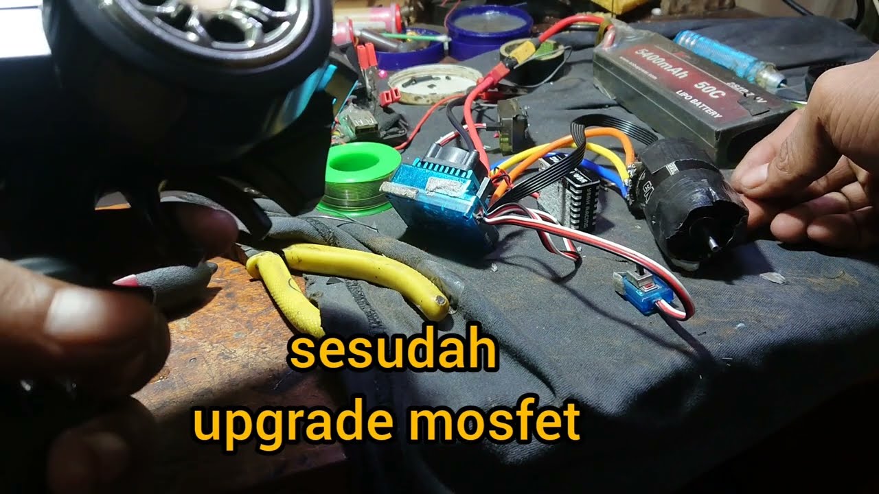 upgrade esc tskay 120a #rc #rccars #remotecontrol #rccar