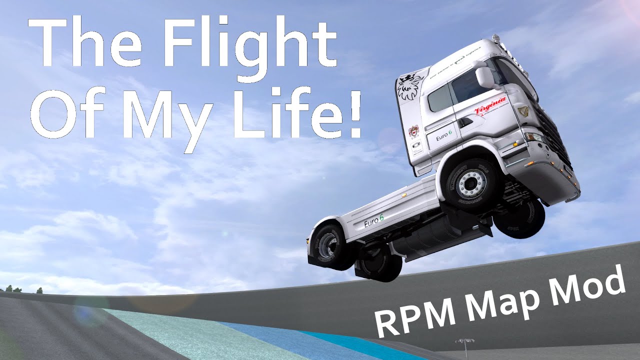 Euro Truck Simulator 2 - Mod spotlight - RPM map proving grounds mod