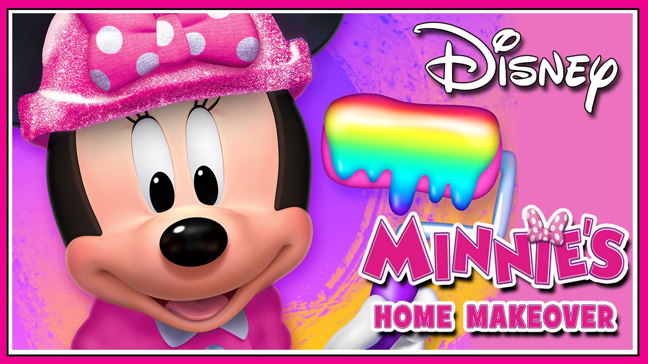 Minnie Mouse Game Episodes - Minnie's Home Makeover - Disney Kids iPad Games