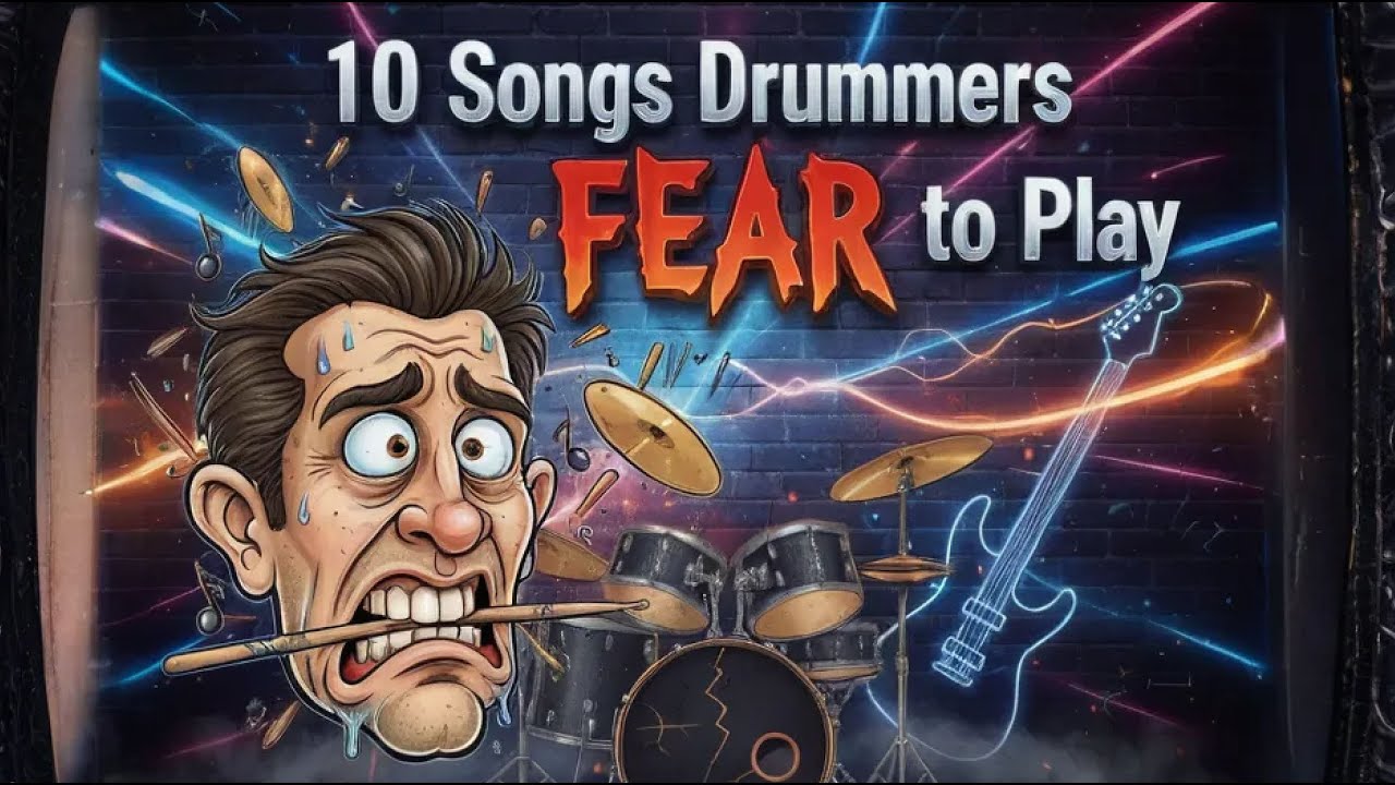 10 HARDEST DRUMMING SONGS TO PLAY!