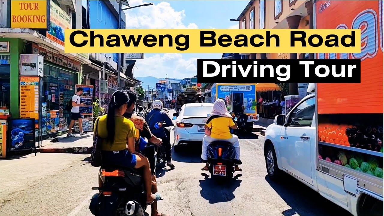 Chaweng Beach Road 2024 Driving Tour - Here's What I Found!