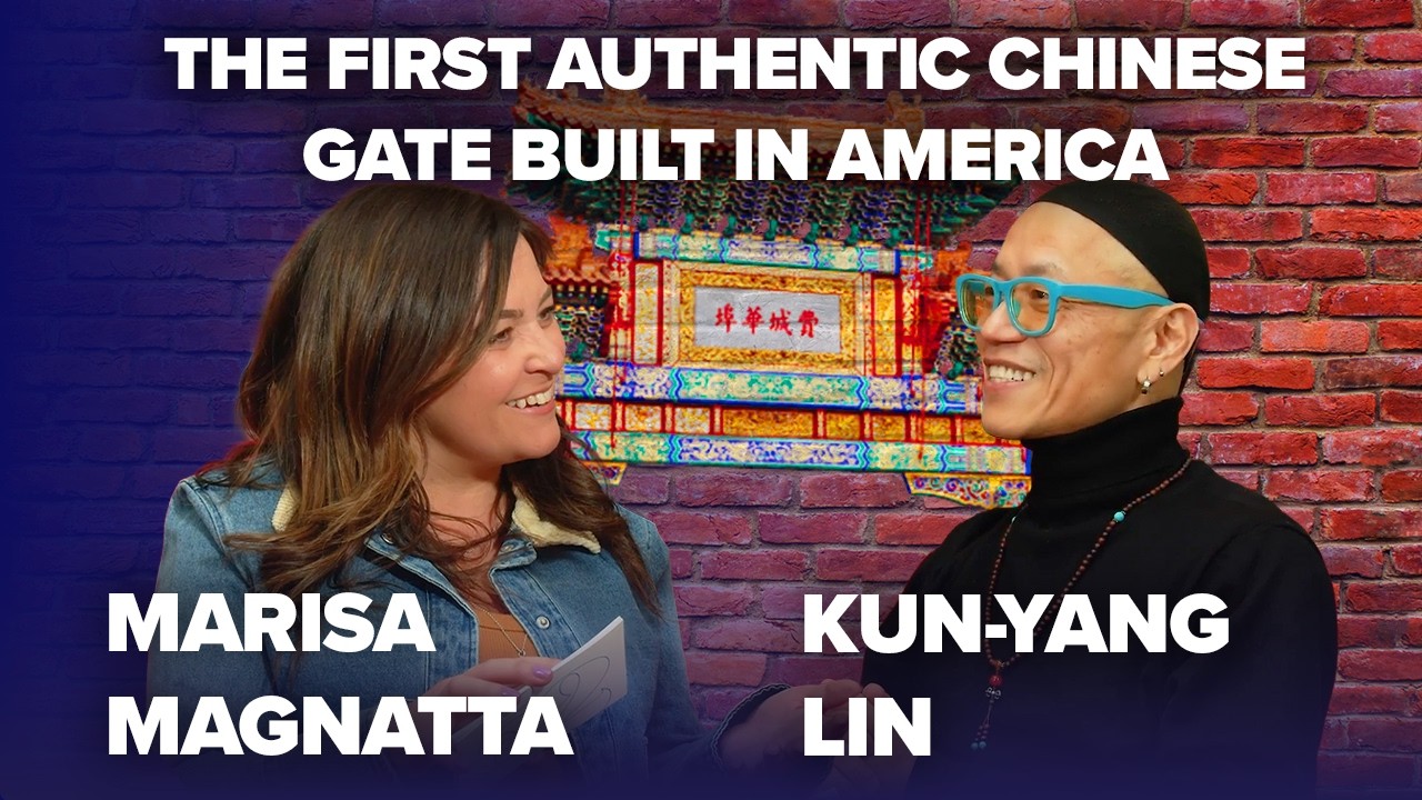 First Authentic Chinese Gate Built in America