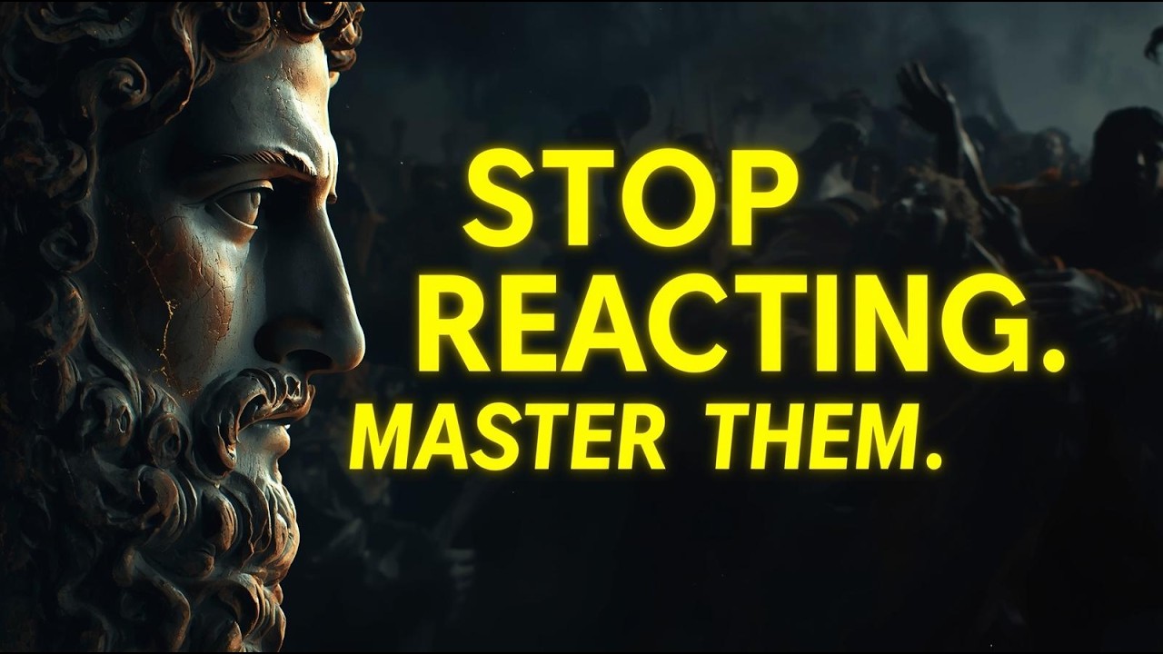 STOP REACTING: The Dangerous Power of Emotional Control (Stoic Secrets)