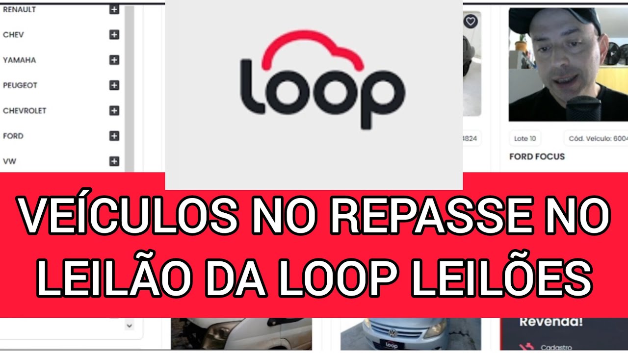 VE&Iacute;CULOS QUE FICARAM NO REPASSE NO LEIL&Atilde;O DA LOOP LEIL&Otilde;ES