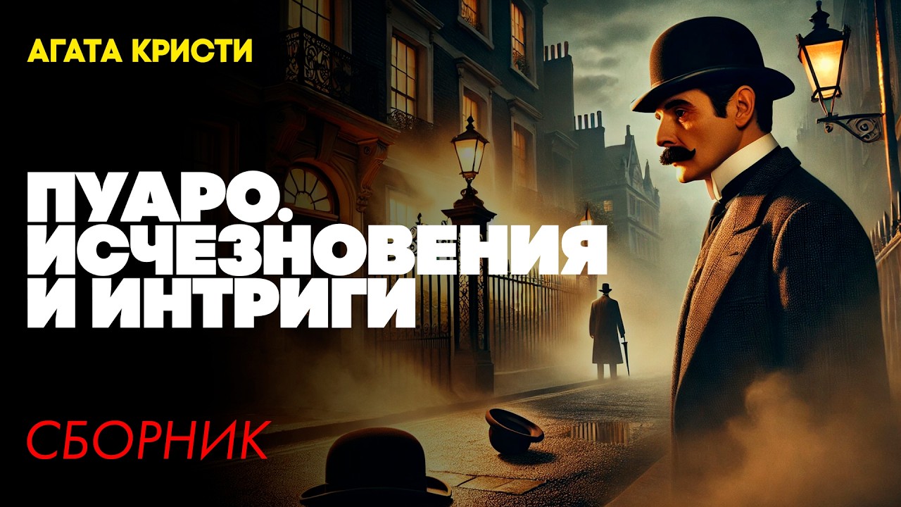 ПУАРО: ИСЧЕЗНОВЕНИЯ И ИНТРИГИ:Три Детективных Рассказа | Агата Кристи | Аудиокнига | Большешальский
