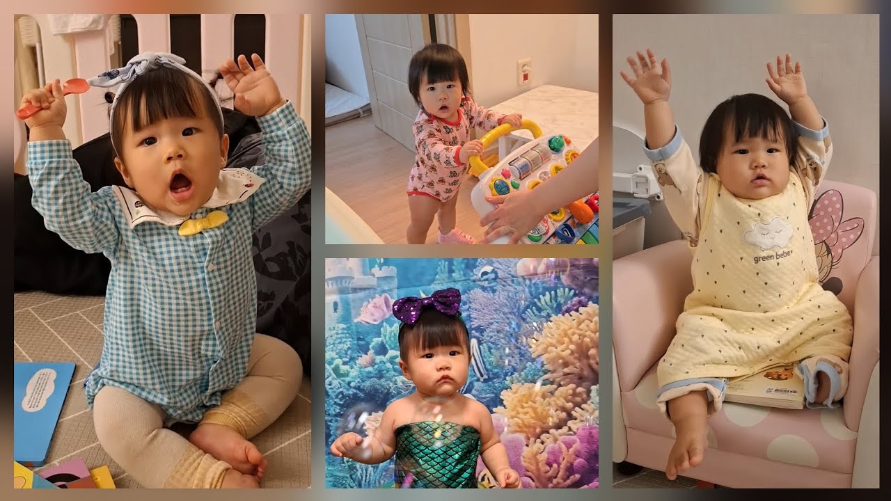 [10개월👶🏻] 개인기도 많아지고 걷기도 잘 하고 엄마행동도 따라하는 아기👼🏻 (D+306~320)
