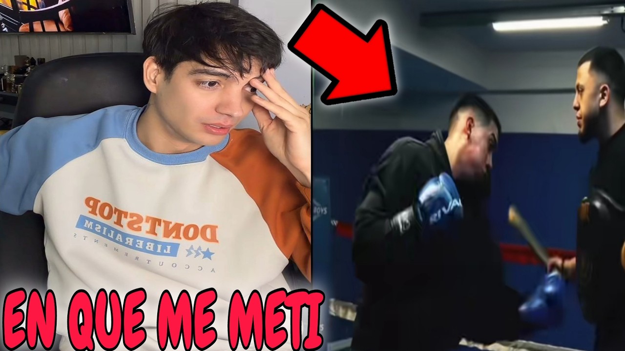 NANDO HABLA DE ABRAHAM Y COMO ENTRENA EN EL BOX abraham vs Nando 💀(Nando ganará?)