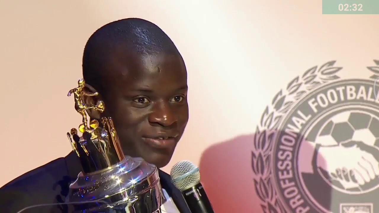 NGolo Kante Win PFA Player Of The Year  2017