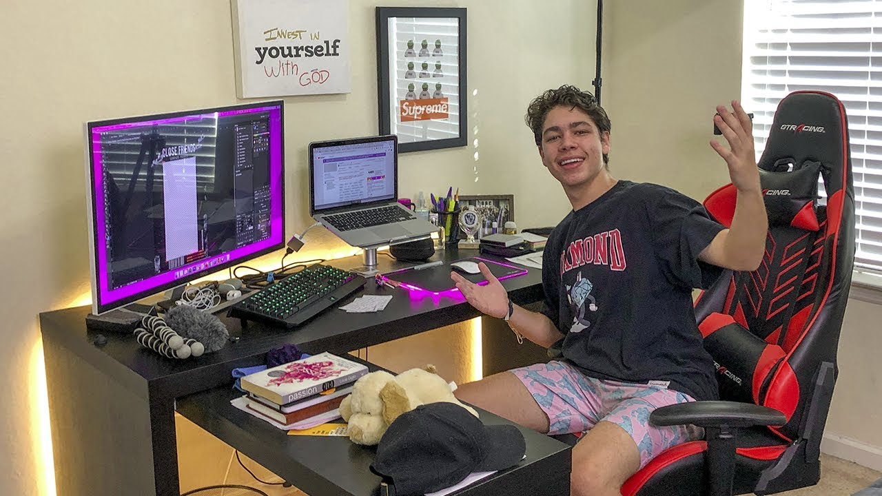 MEU NOVO SETUP!!! (mudei o quarto) ‹ Lorenzo Franco ›