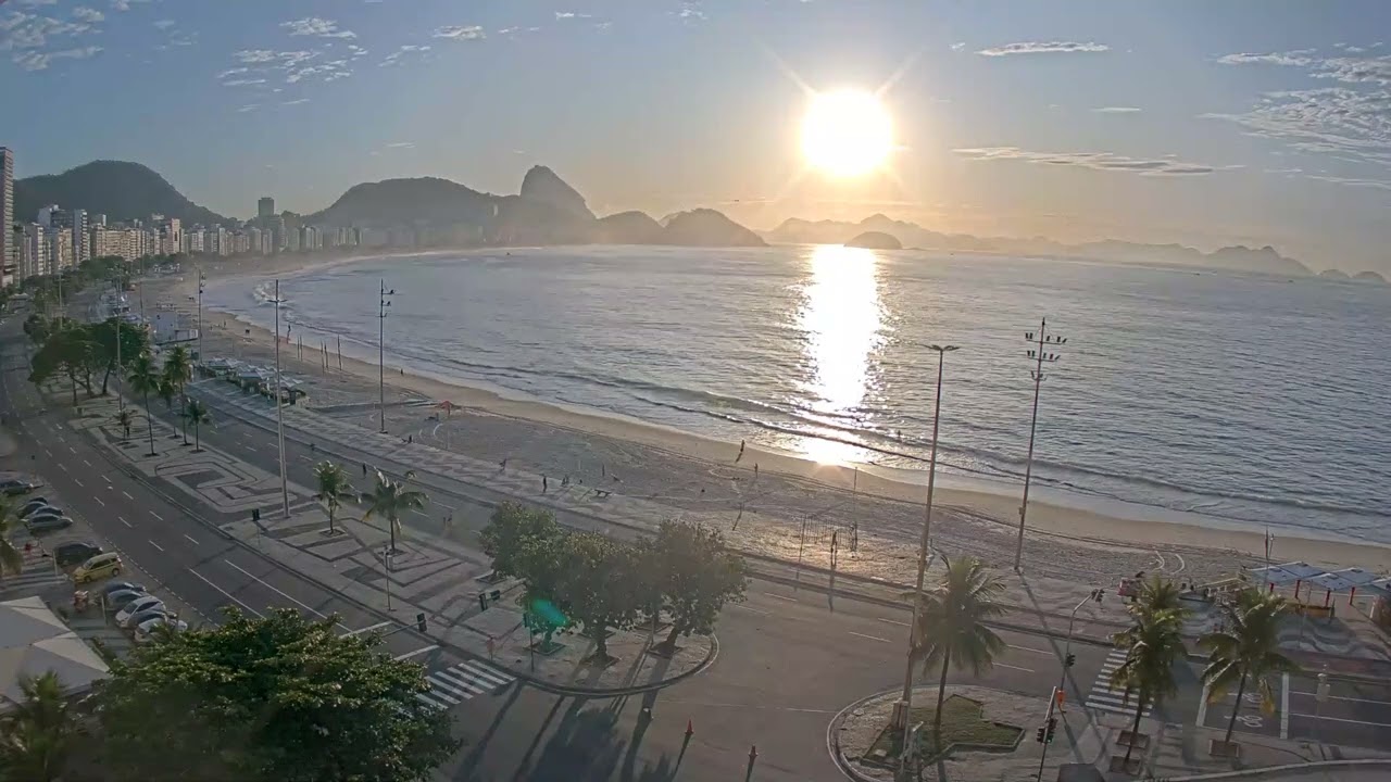 Sunrise in Rio de Janeiro. Brazil
