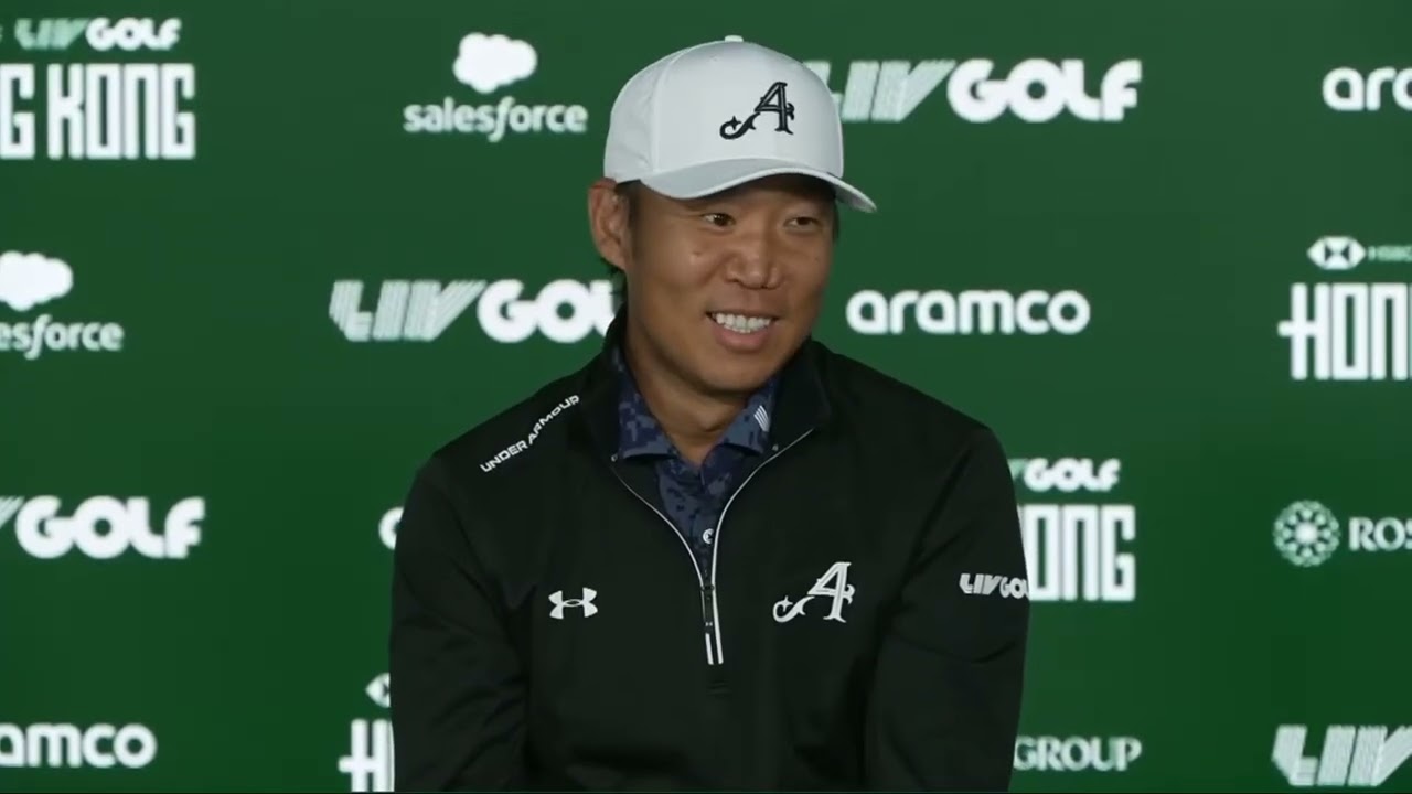 Hong Kong - Anthony Kim & DJ Interview! #golf #livgolf #fyp #anthonykim