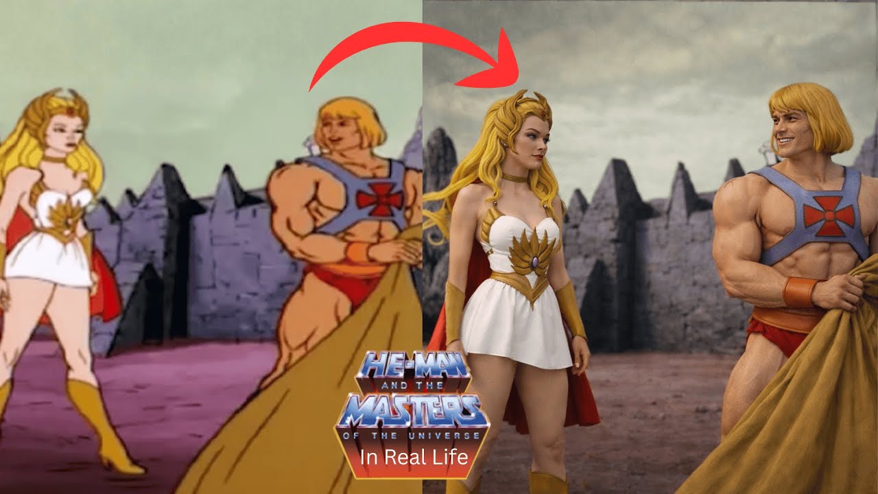 He-Man & She-Ra in Real Life ⚔️✨ | Masters of the Universe Live-Action Concept 🎬