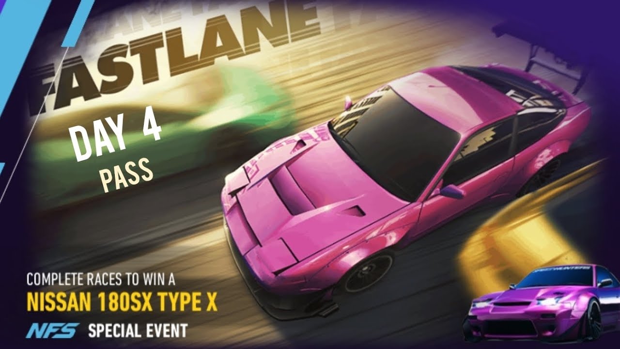 Nissan 180sx Type X ( Fastlane ) day 4 | Need for speed: no limits