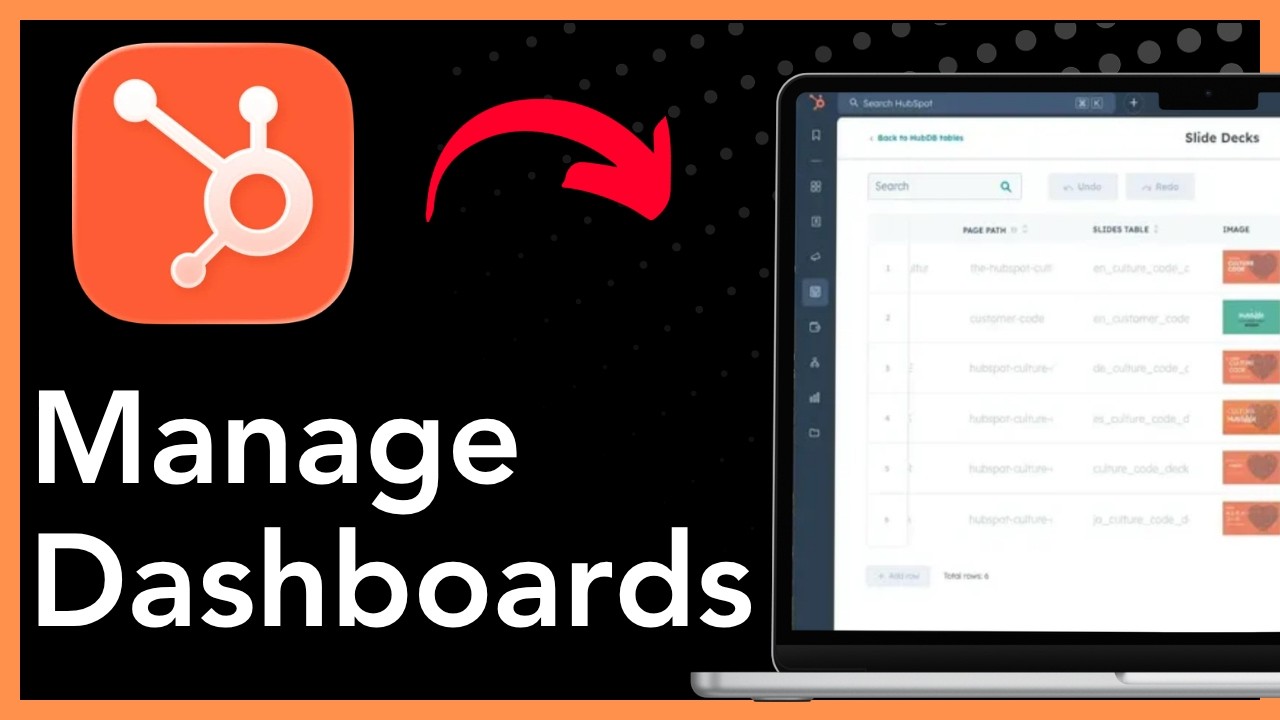 How to Create and Manage Your Dashboards using HubSpot