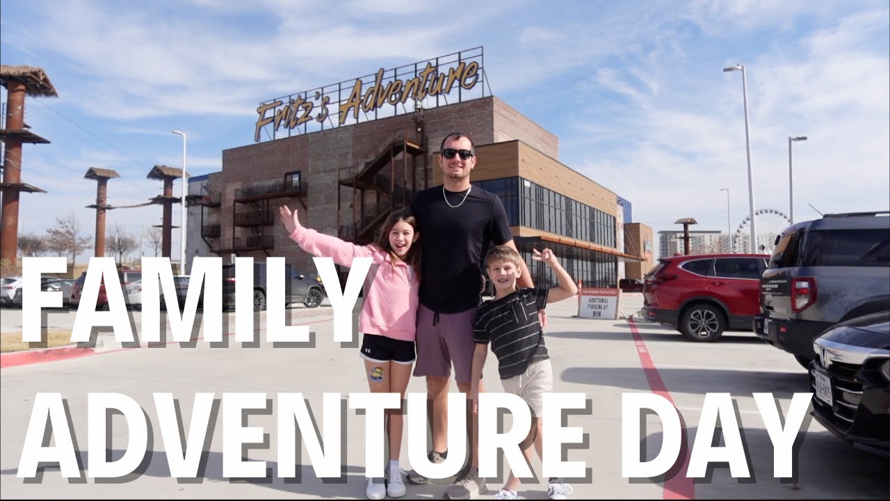 Cashing In Dad’s Christmas Gift | Family Day at Fritz’s Adventure Park