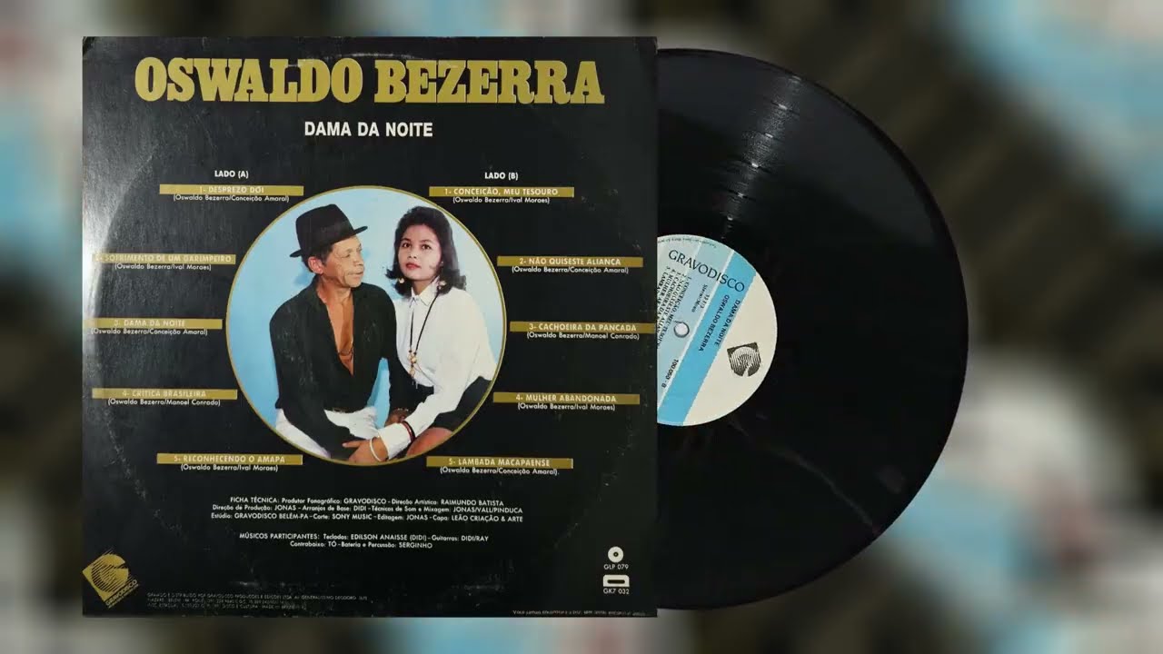 Dama da Noite - Oswaldo Bezerra (LP Stereo - Lado B)