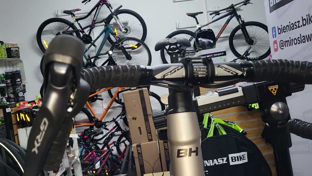 GravelX R 5.5 od BH Bikes Shimano GRX 2x12 @miroslawbieniasz @bhbikeschannel #gravel