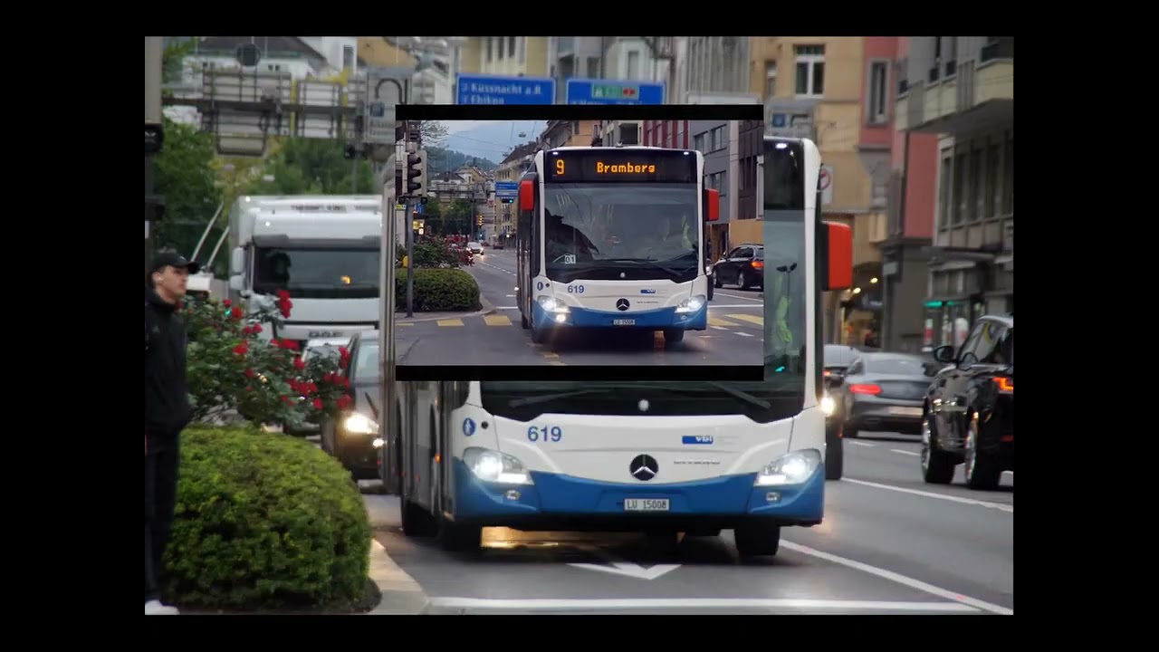 Meine Diashow von Öffentliche Verkehrsmittel in der Stadt Luzern, 2023