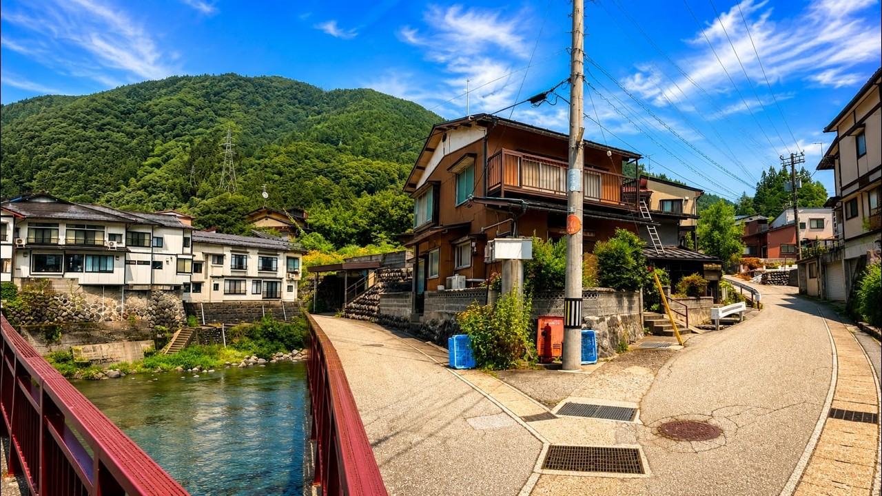 Hidden Japan 🇯🇵 | Peaceful Village Walking Tour | 4K