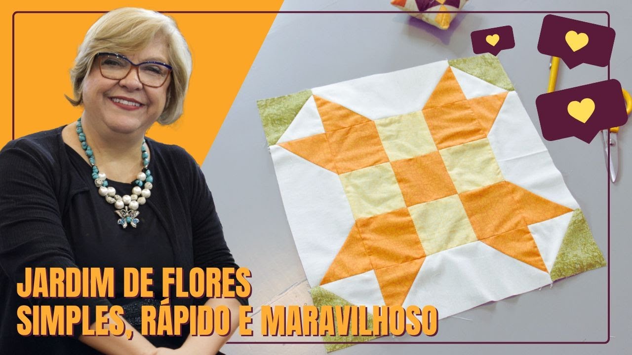Você NÃO VAI ACREDITAR Como Esse Bloco é Simples de Fazer | Patchwork Sem Segredos |Ana Cosentino