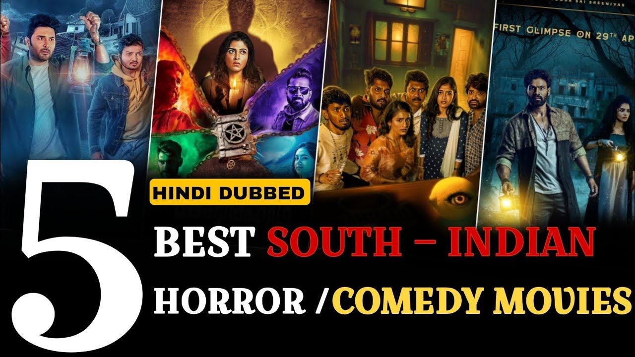 Top 5 Best South Horror Comedy Movie IN Hindi Dubbed Available On YouTube | South Horror Movie Hindi