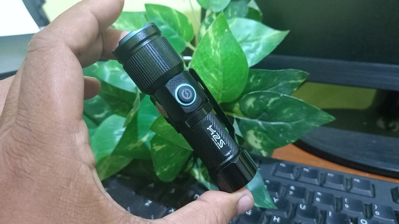 Senter mini Zoom H2S seri HS-F603X || Full Alloy cahaya terang