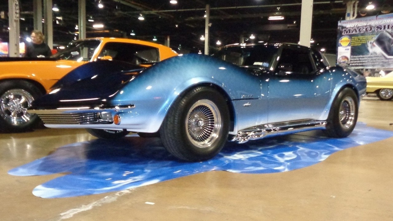 Maco Shark! Chevrolet Corvette 1970 года от Baldwin. Моушн в программе 