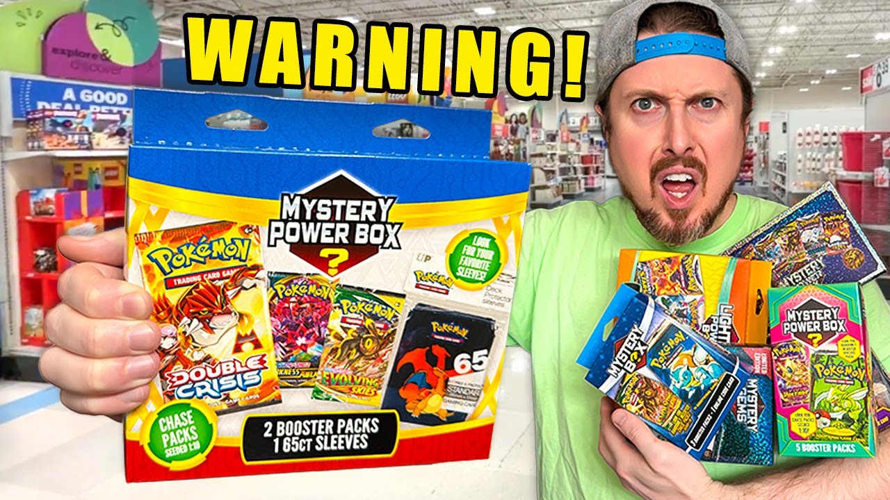 I Test the 5 WORST Pokemon Card Mystery Boxes Ever Made!
