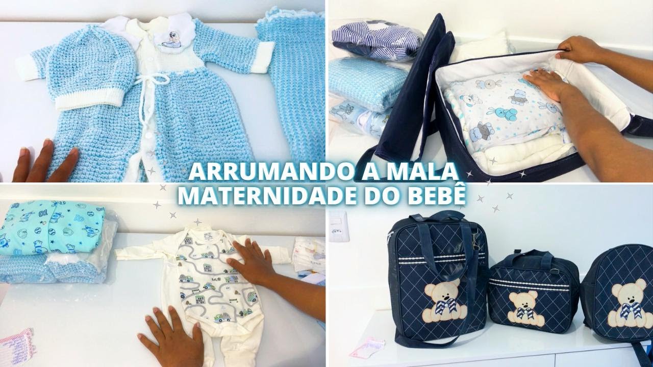 ARRUMANDO A MALA MATERNIDADE DO BEBÊ | MUITAS DICAS