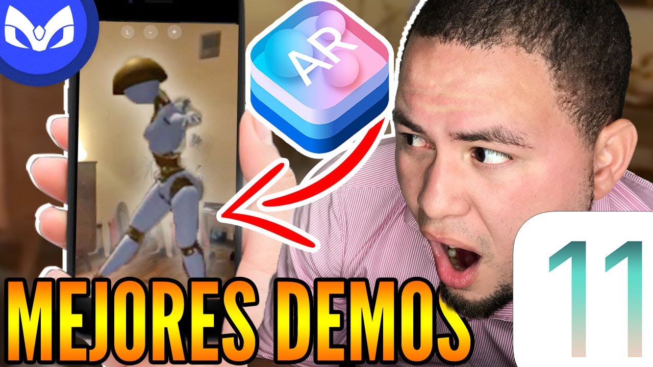 ARKIT iOS 11 - ASI ES LA REALIDAD AUMENTADA DE APPLE