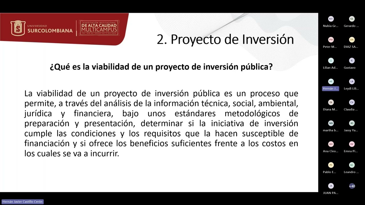 Proyectos de Inversi&oacute;n P&uacute;blica Cap&iacute;tulo 01