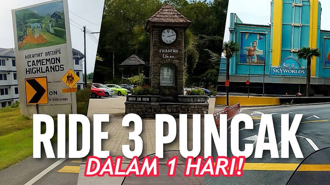 Ride 3 Puncak Dengan Honda ADV 160 Dalam 1 Hari!