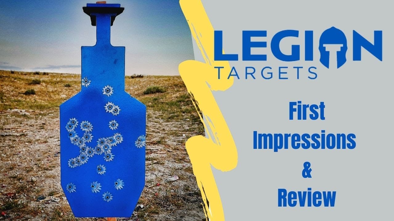 Legion Targets AR500 Range Day Target System! | Best Steel Target System on the Market