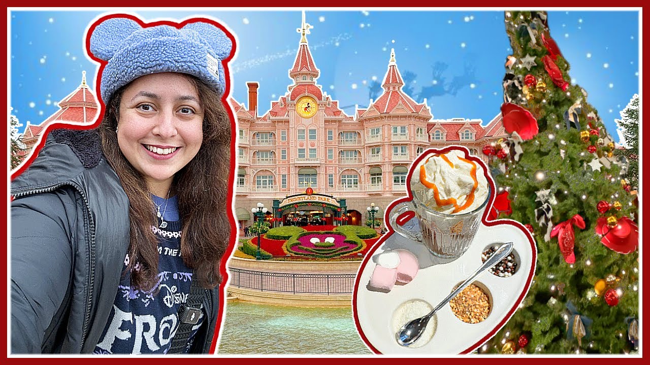 Disneyland Paris HOTELS at CHRISTMAS | Full Tour of the FESTIVE Decorations & Food! 2024