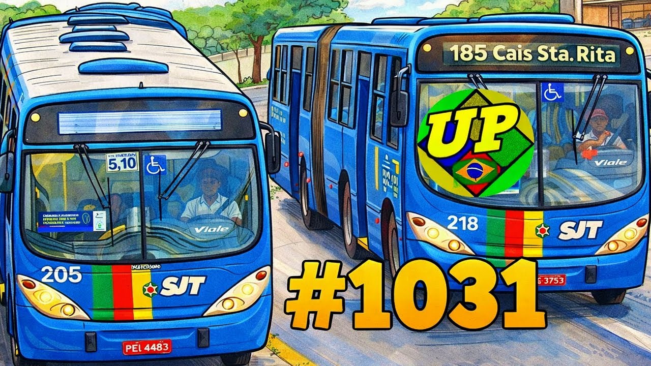 #1031 - Ti Largo da Paz - Recordando muitos ônibus no Bairro de Afogados - ÔNIBUS RECIFE