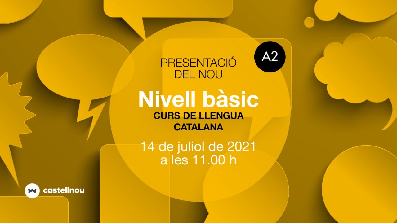 Presentació de la novetat Nivell bàsic A2. Català per a adults