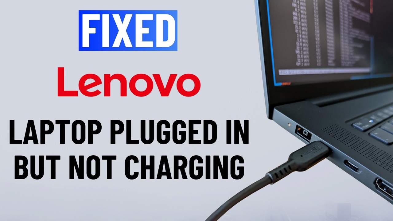 [ИСПРАВЛЕНО] Ноутбук Lenovo подключен, но не заряжается (2 минуты)