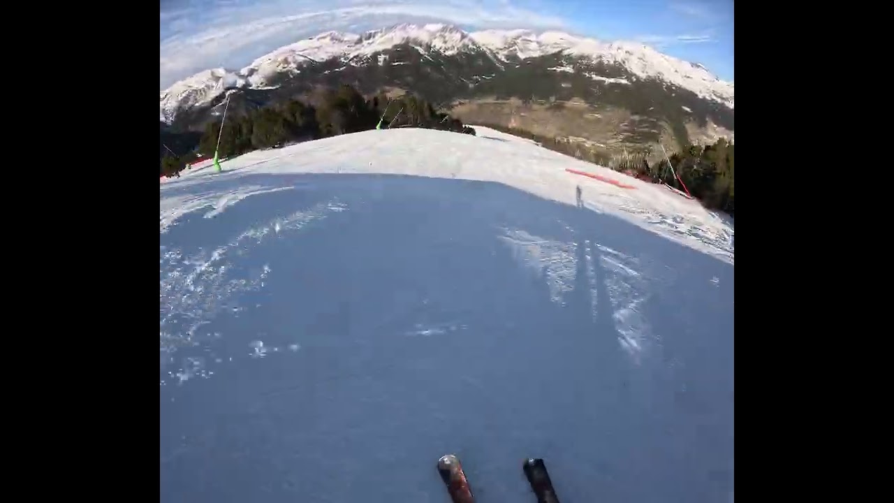 Grandvalira - Aliga black slope - speed park